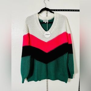 🎈Chunky Medium Oversized Chevron style Sweater